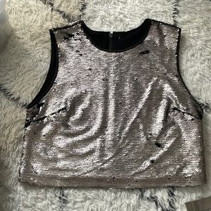 Sequin Tank Top